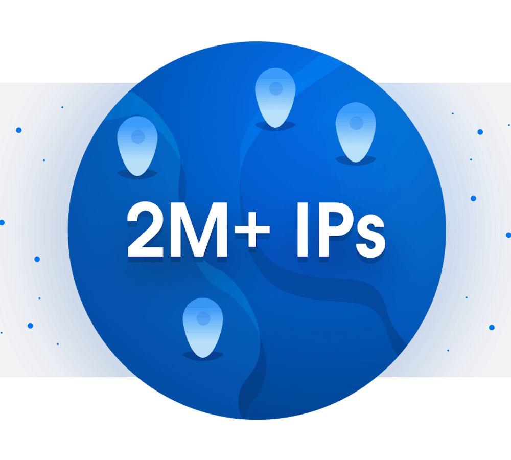 proxy pool 2M ips